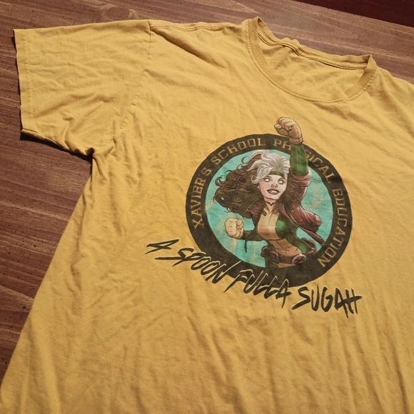 ROGUE X-MEN T-SHIRT - Large // Marvel Comics Xmen tee shirt - Picture 3 of 6
